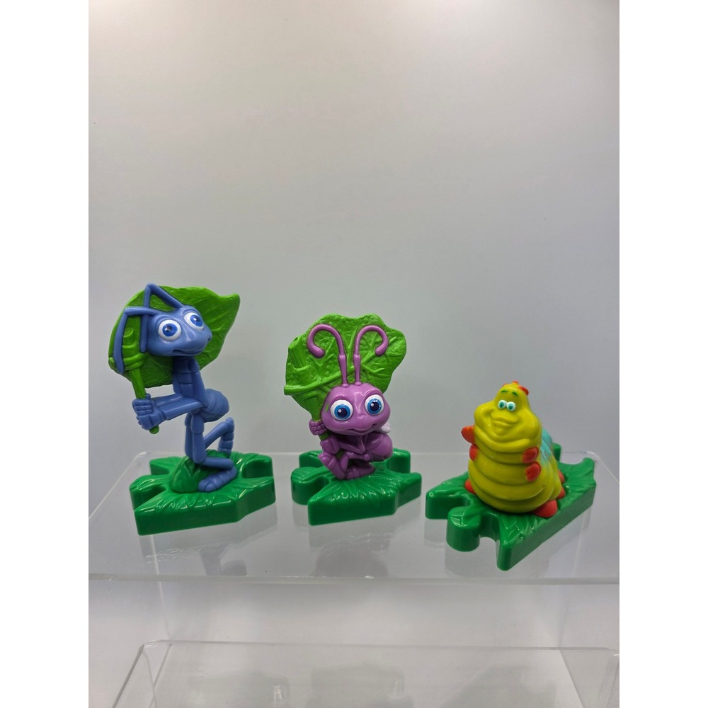 Disney Pixar 1998 A Bug's Life McDonald's Happy Meal Toys Flik Dot Heimlich